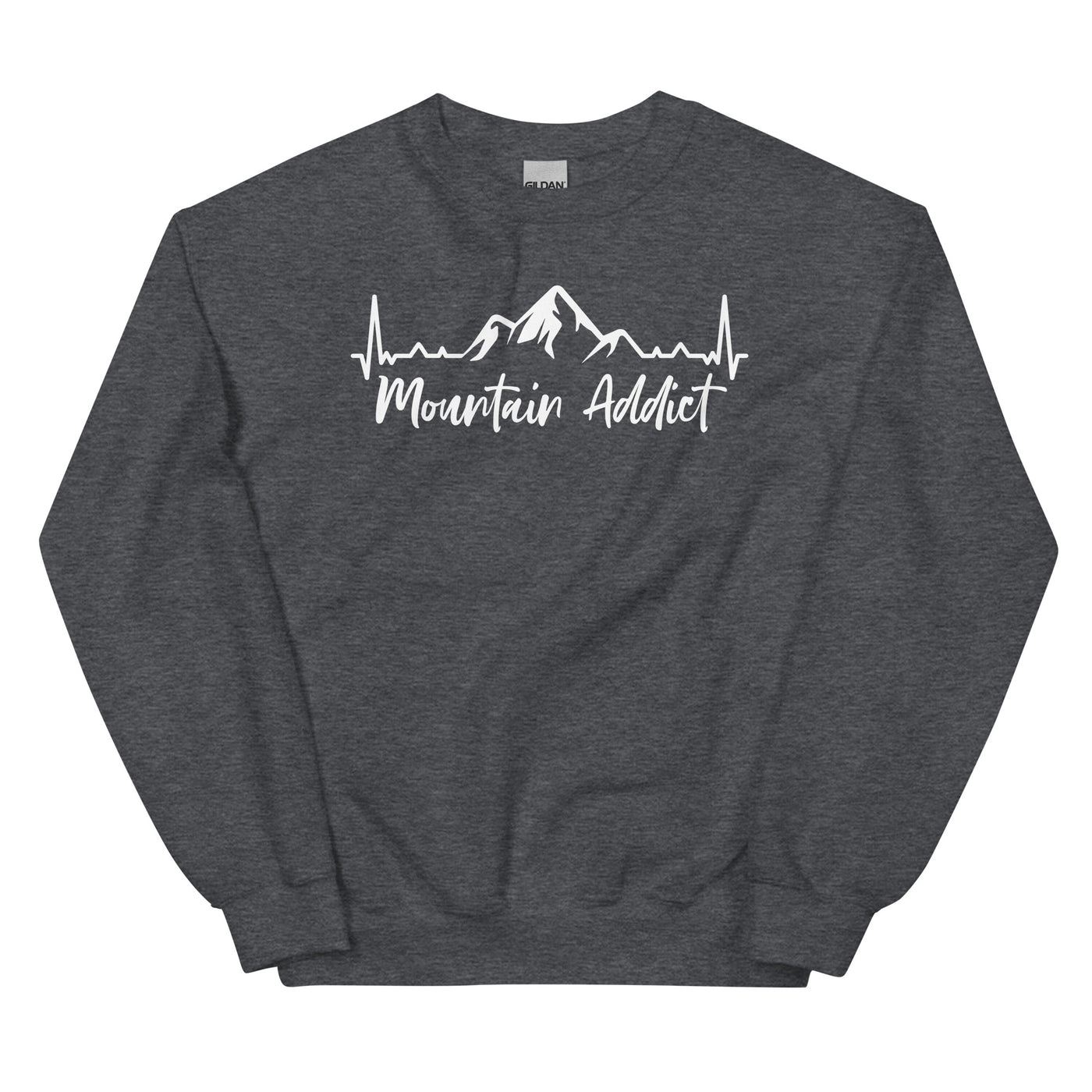 Berge Addict 1 - Sweatshirt (Unisex) berge xxx yyy zzz Dark Heather