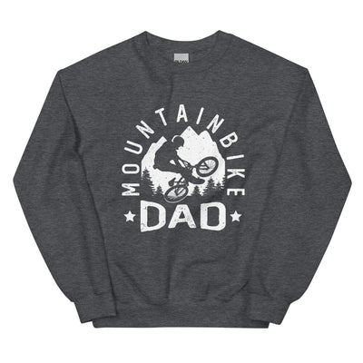 Mountainbike Dad - (M) - Sweatshirt (Unisex) xxx yyy zzz Dark Heather