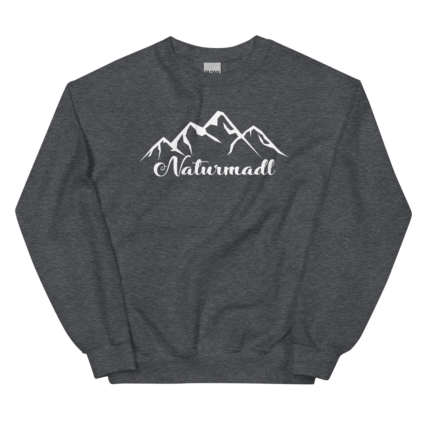 Naturmadl - Sweatshirt (Unisex) berge xxx yyy zzz Dark Heather