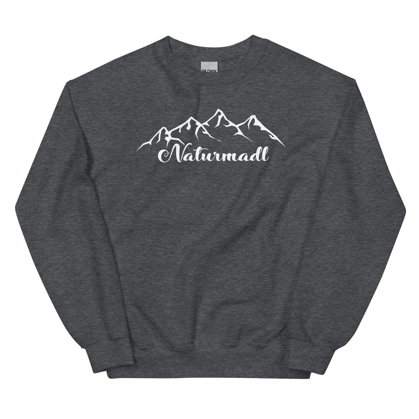 Naturmadl - Sweatshirt (Unisex) berge xxx yyy zzz Dark Heather