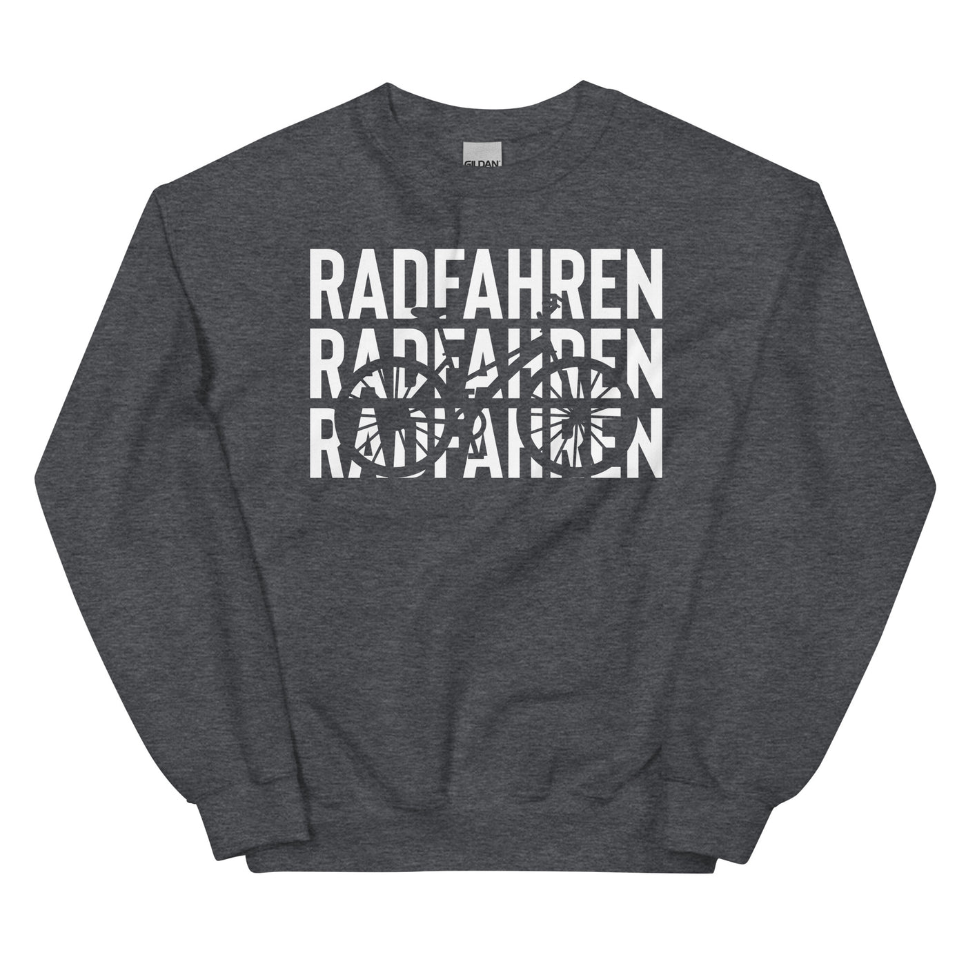 Radfahren - Sweatshirt (Unisex) fahrrad xxx yyy zzz Dark Heather