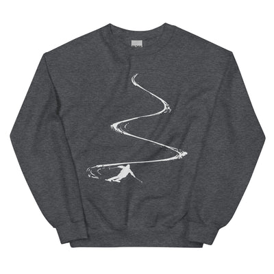 Skibrettln - Sweatshirt (Unisex) klettern ski xxx yyy zzz Dark Heather