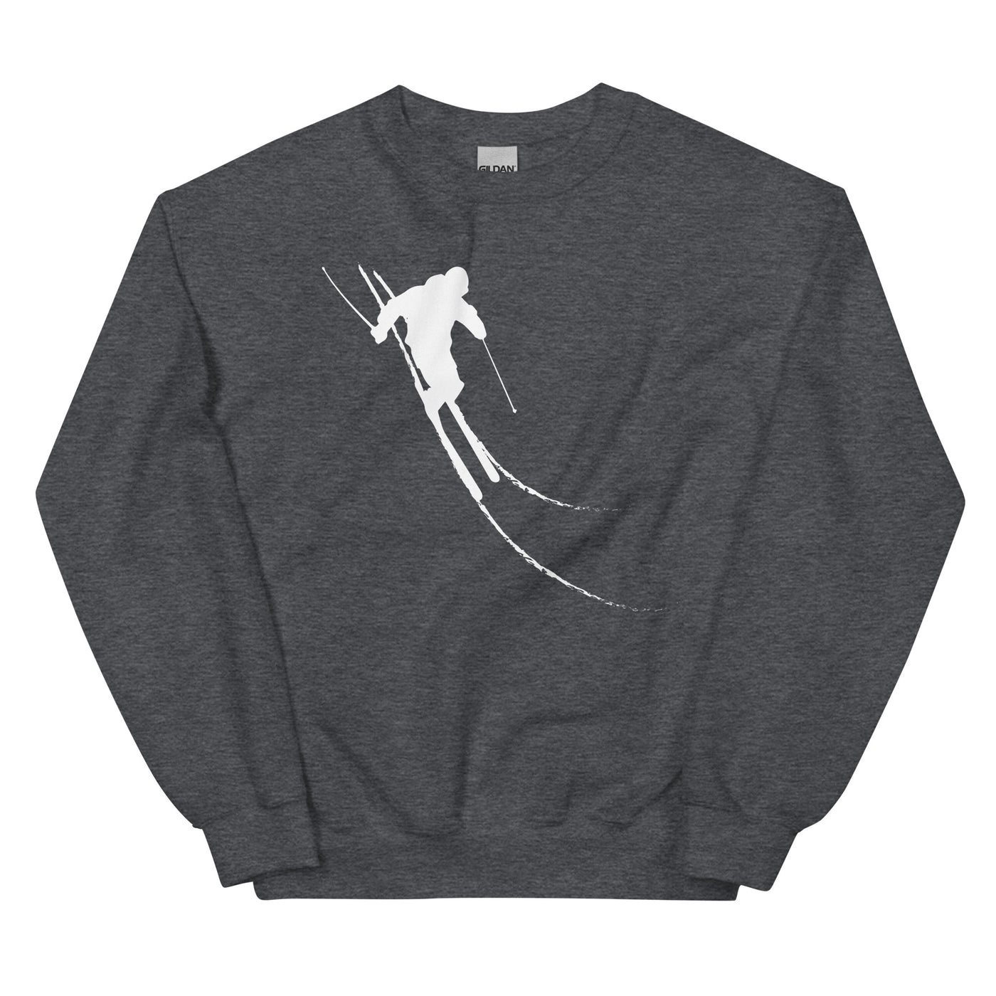 Skifahren - (52) - Sweatshirt (Unisex) klettern ski xxx yyy zzz Dark Heather