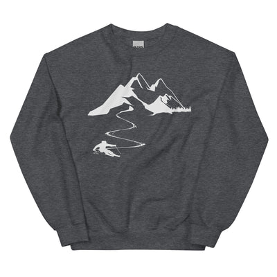 Skisüchtig - Sweatshirt (Unisex) klettern ski xxx yyy zzz Dark Heather