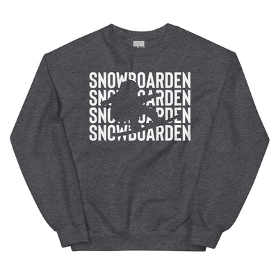 Snowboarden - Sweatshirt (Unisex) snowboarden xxx yyy zzz Dark Heather