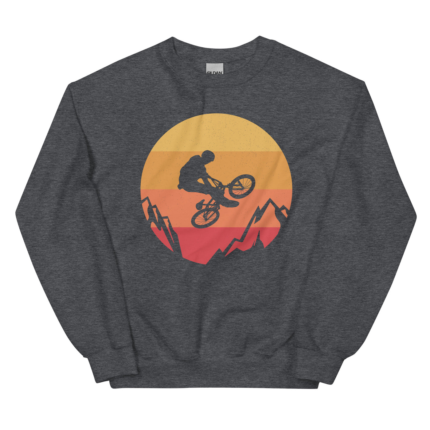 Stuntbiker - (M) - Sweatshirt (Unisex) xxx yyy zzz Dark Heather