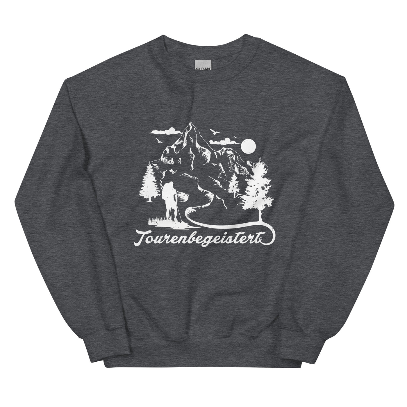 Tourenbegeistert - Sweatshirt (Unisex) wandern xxx yyy zzz Dark Heather