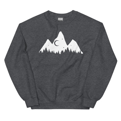 Baum - Berge - Sweatshirt (Unisex) berge xxx yyy zzz Dark Heather