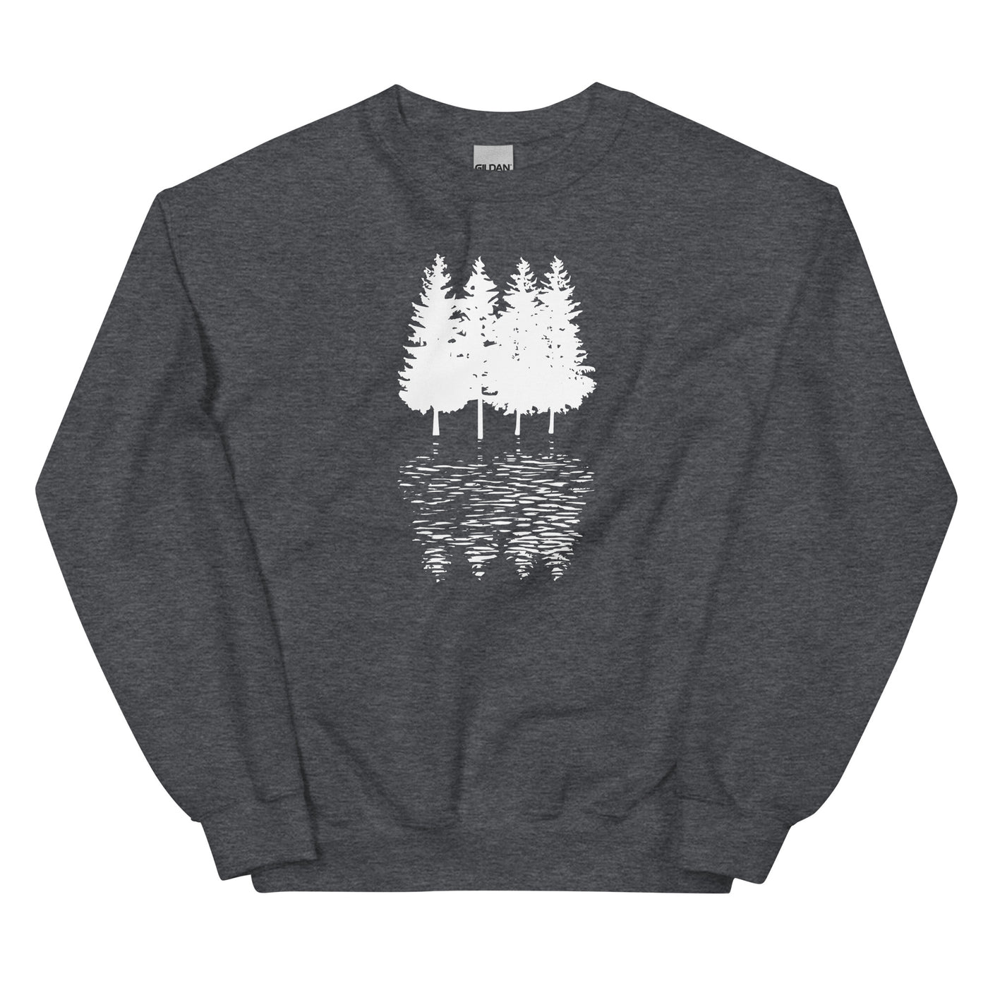 Bäume - Sweatshirt (Unisex) camping xxx yyy zzz Dark Heather