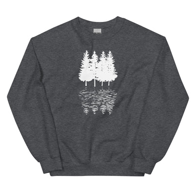 Bäume - Sweatshirt (Unisex) camping xxx yyy zzz Dark Heather