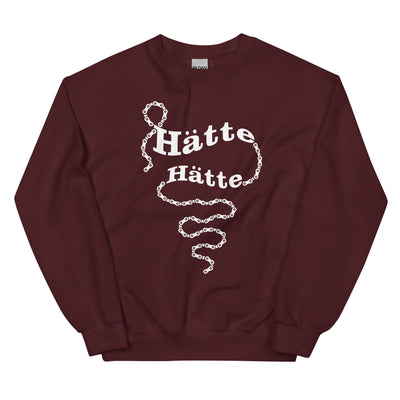 Hätte Hätte Fahrradkette - Sweatshirt (Unisex) fahrrad Maroon