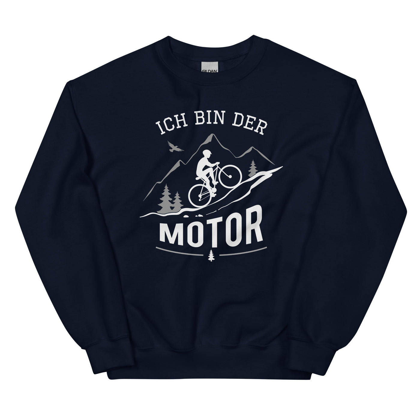 Ich Bin Der Motor - Sweatshirt (Unisex) mountainbike Navy