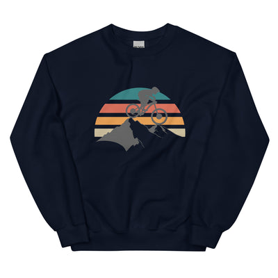 Mountainbike Vintage - Sweatshirt (Unisex) mountainbike Navy