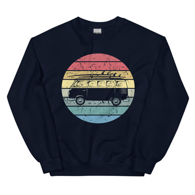 Camping Vintage - Sweatshirt (Unisex) camping Navy