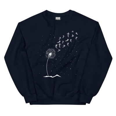 Ski Pusteblume - Sweatshirt (Unisex) ski Navy