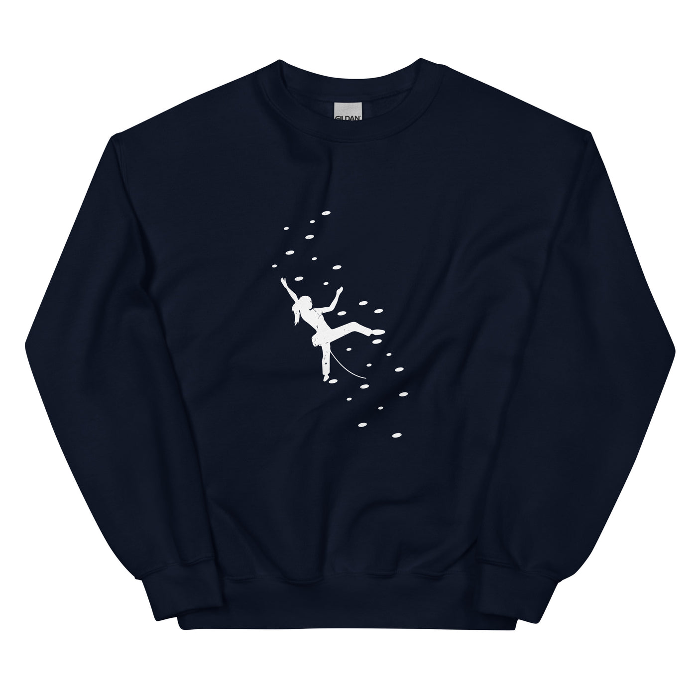 Klettergirl - Sweatshirt (Unisex) klettern xxx yyy zzz Navy