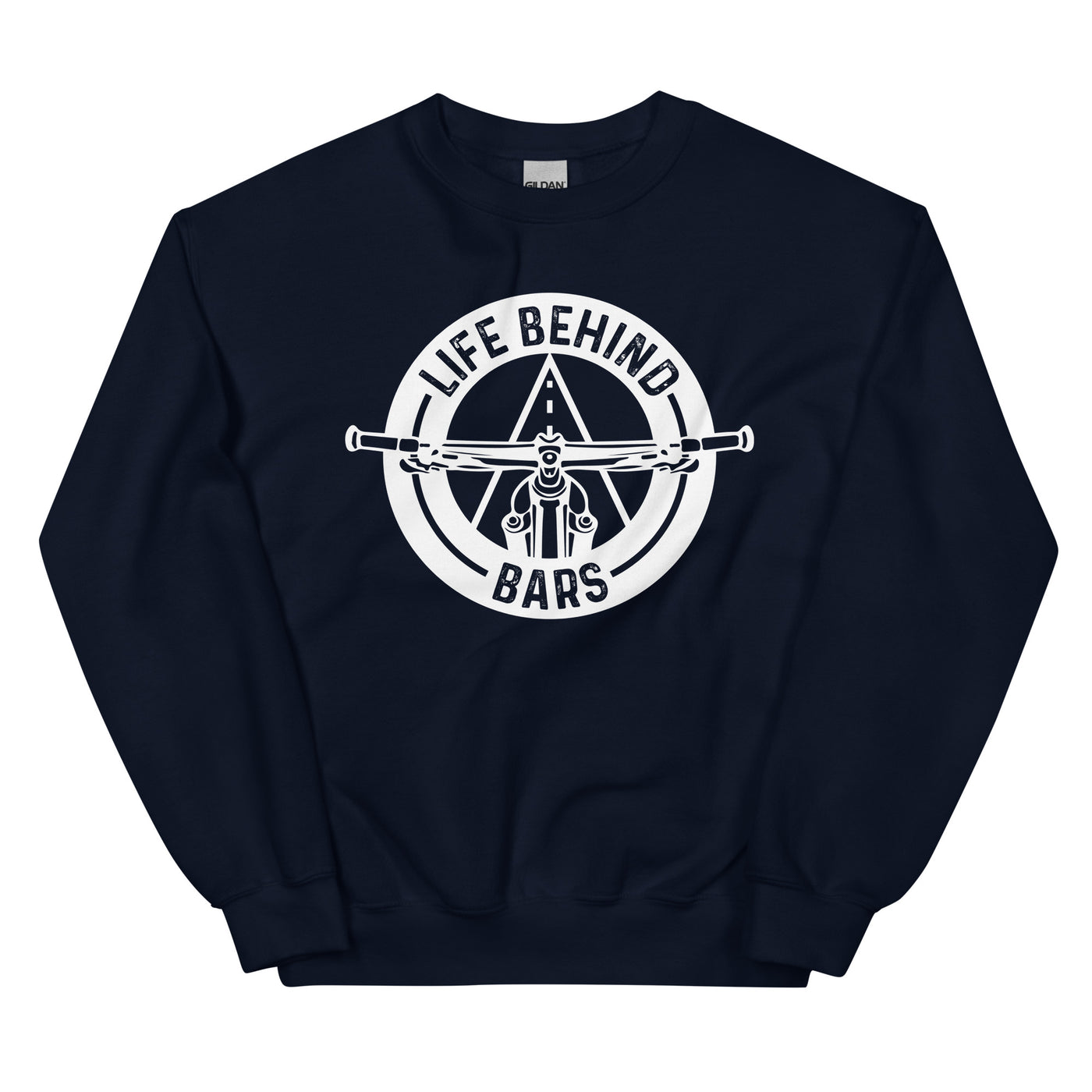 Life behind bars - Sweatshirt (Unisex) fahrrad xxx yyy zzz Navy