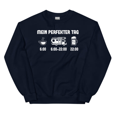 Mein Perfekter Tag - Sweatshirt (Unisex) camping xxx yyy zzz Navy