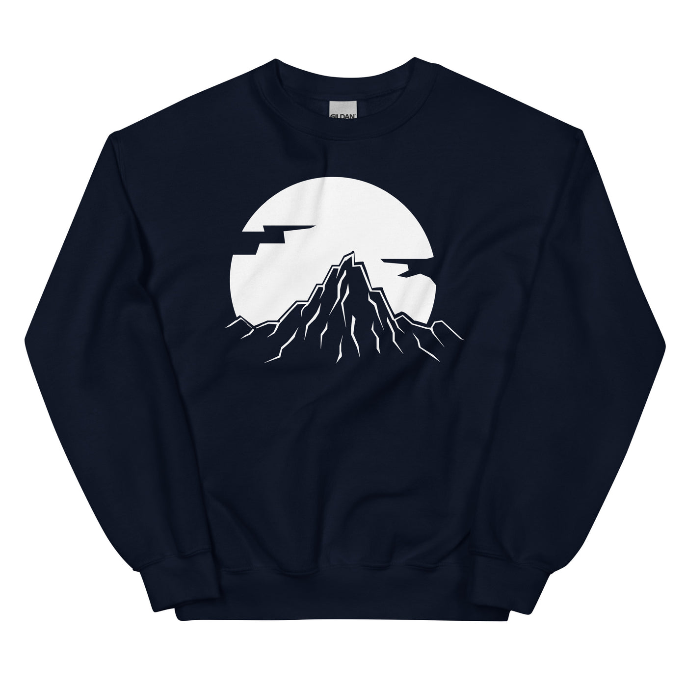 Berge (32) - Sweatshirt (Unisex) berge xxx yyy zzz Navy