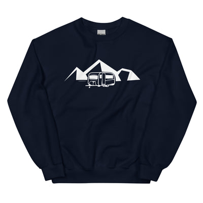 Berge - Camping Caravan - Sweatshirt (Unisex) camping xxx yyy zzz Navy