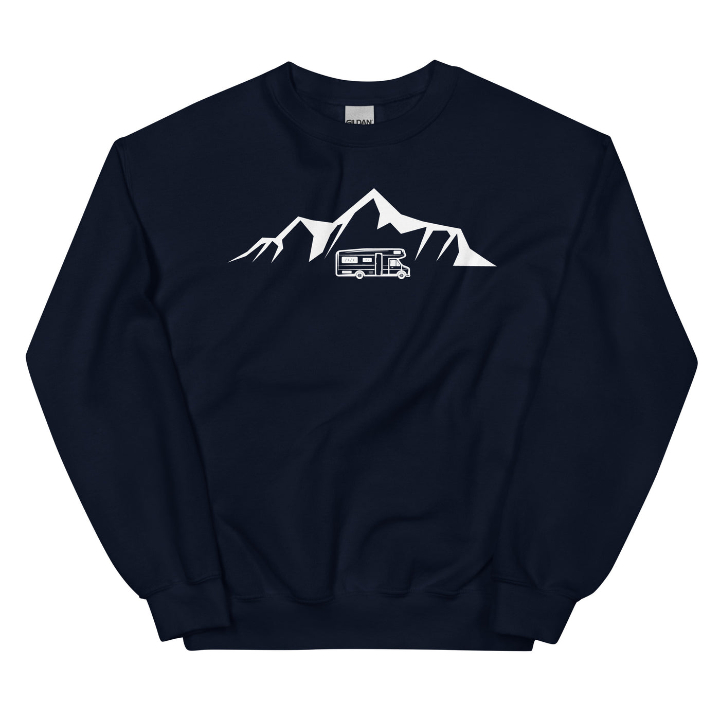 Berge - Camping Van - Sweatshirt (Unisex) camping xxx yyy zzz Navy