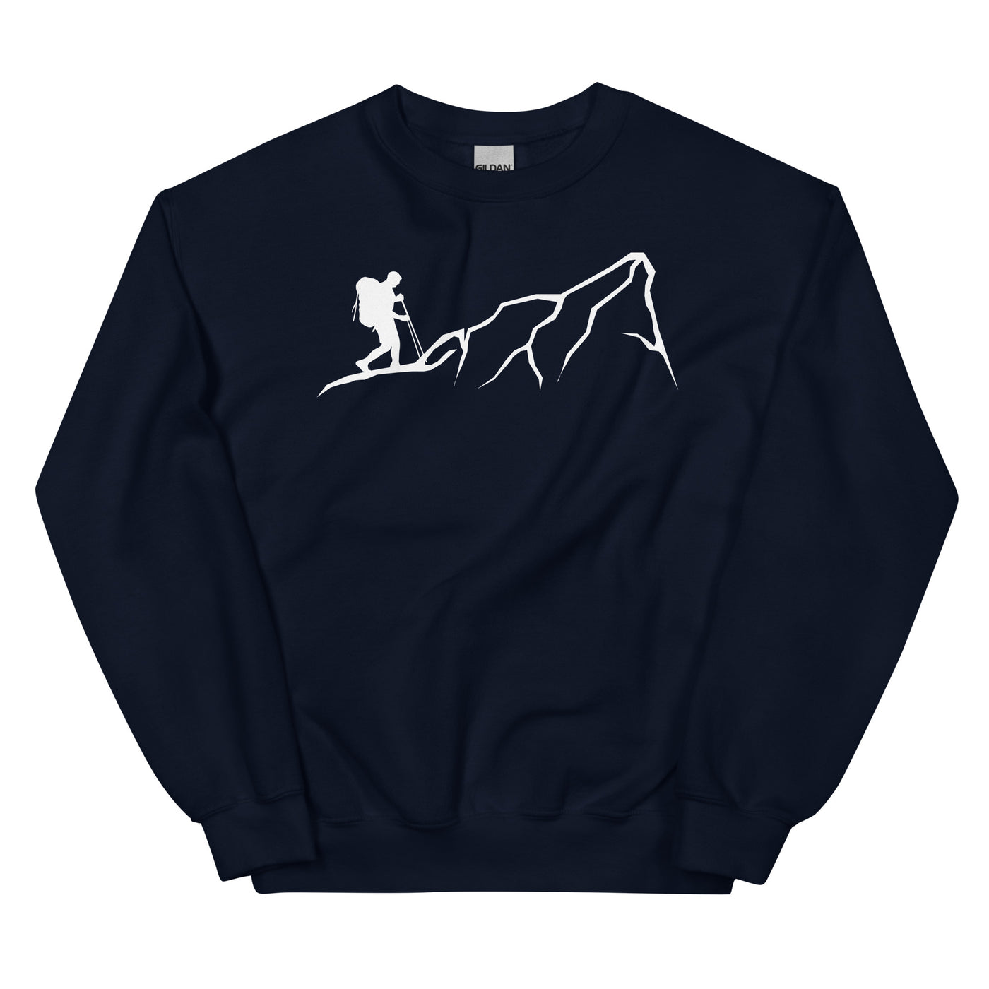 Berge - Wandern - (17) - Sweatshirt (Unisex) wandern xxx yyy zzz Navy