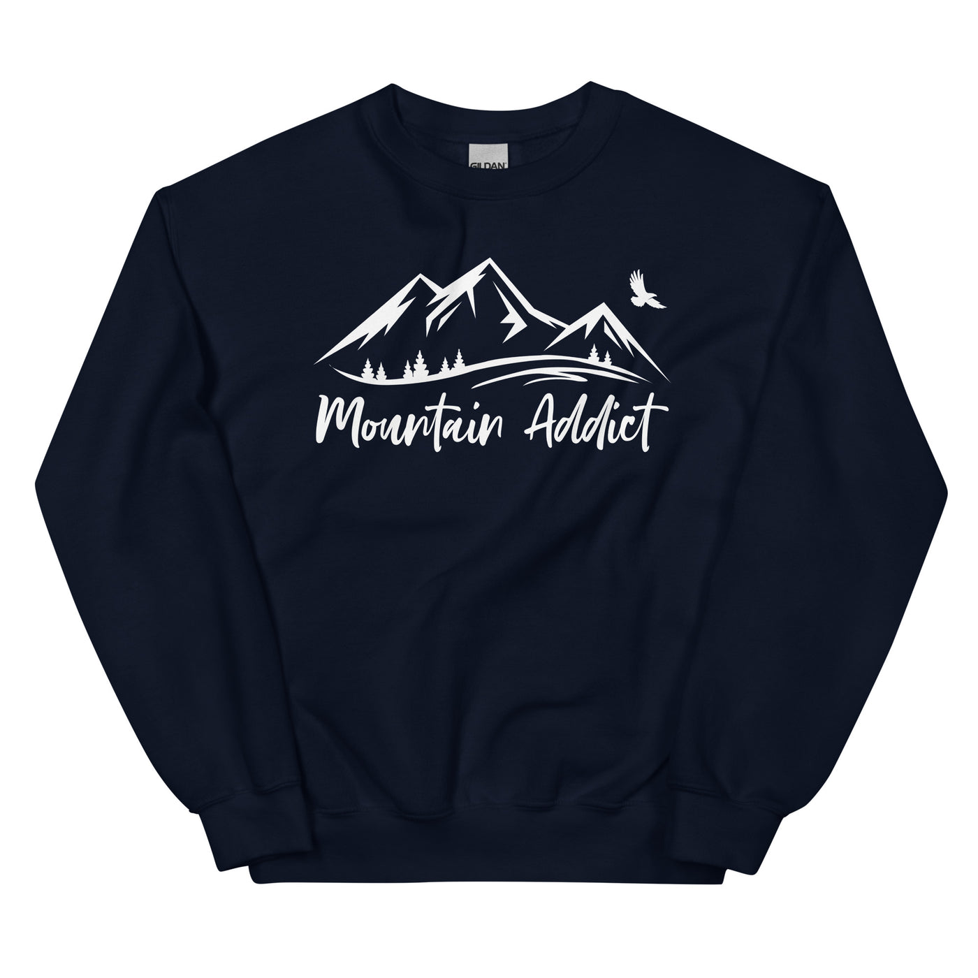 Berge Addict - Sweatshirt (Unisex) berge xxx yyy zzz Navy