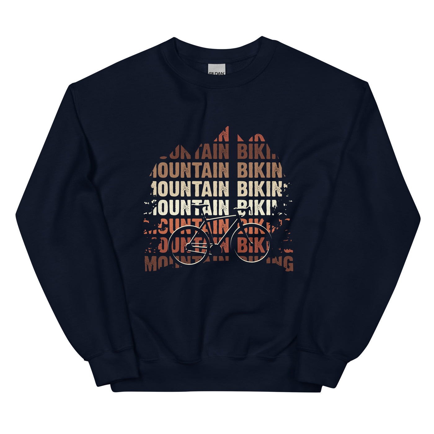 Mountainbiking - (M) - Sweatshirt (Unisex) xxx yyy zzz Navy