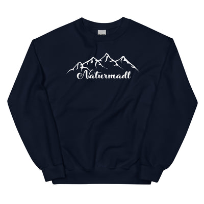 Naturmadl - Sweatshirt (Unisex) berge xxx yyy zzz Navy