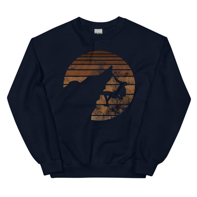 Retro - Klettern - Sweatshirt (Unisex) klettern xxx yyy zzz Navy