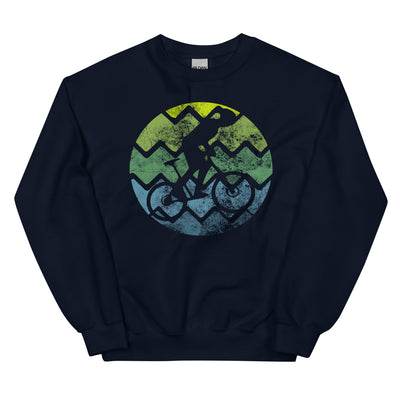 Retro - Radfahren - Sweatshirt (Unisex) fahrrad xxx yyy zzz Navy