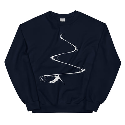 Skibrettln - Sweatshirt (Unisex) klettern ski xxx yyy zzz Navy