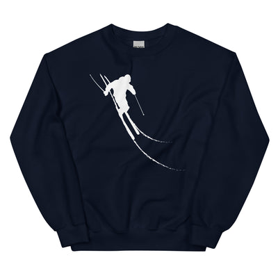 Skifahren - (52) - Sweatshirt (Unisex) klettern ski xxx yyy zzz Navy