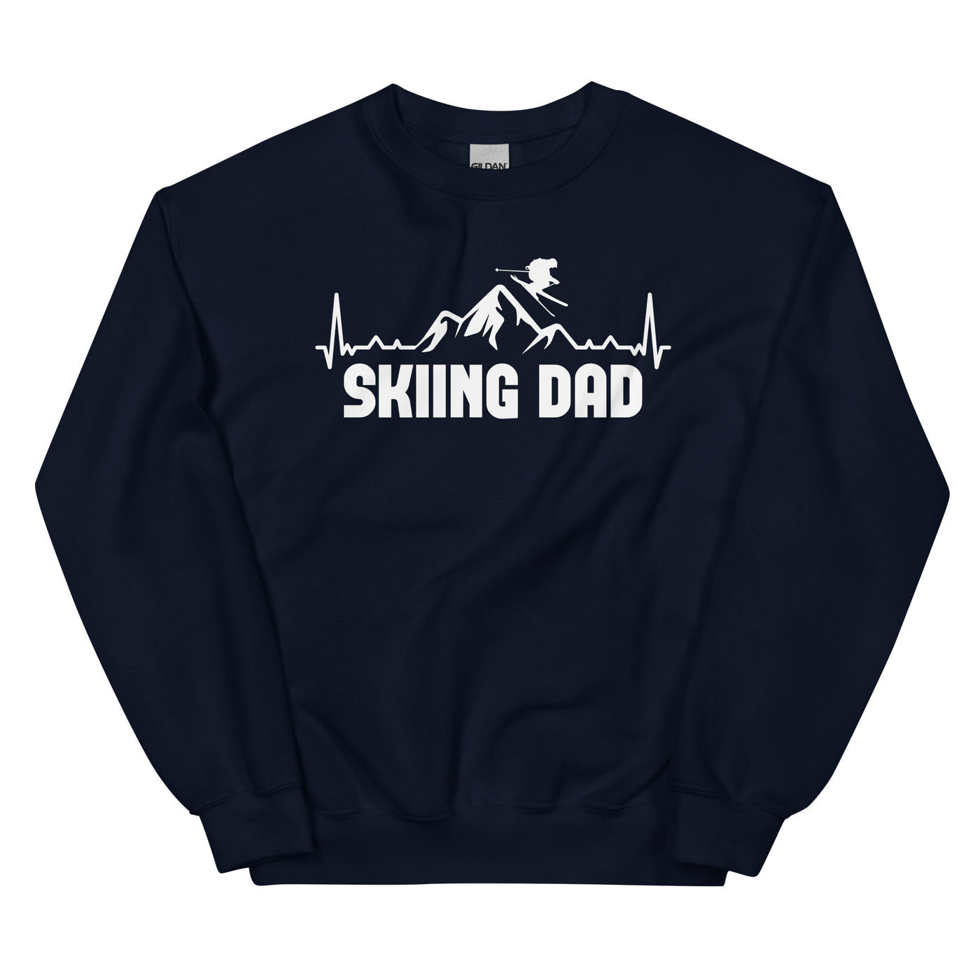 Skifahren Dad 1 - Sweatshirt (Unisex) klettern ski xxx yyy zzz Navy