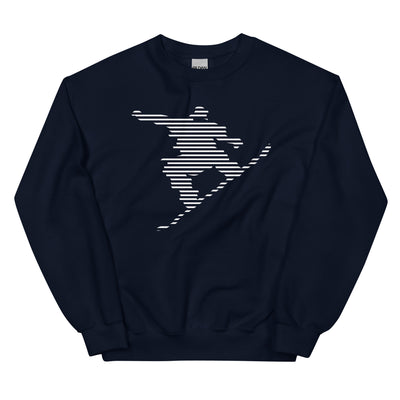 Snowboarding - Sweatshirt (Unisex) snowboarden xxx yyy zzz Navy