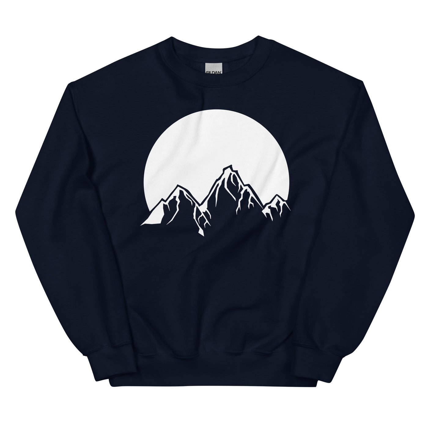 Sonne - Berge - Sweatshirt (Unisex) berge xxx yyy zzz Navy