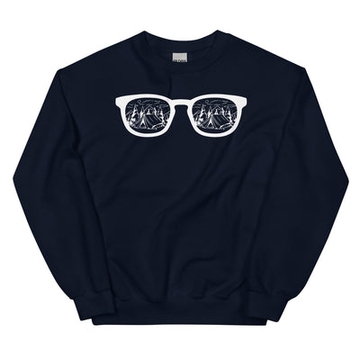 Sonnenbrille und Camping 1 - Sweatshirt (Unisex) camping xxx yyy zzz Navy