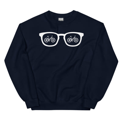 Sonnenbrille und Radfahren - Sweatshirt (Unisex) fahrrad xxx yyy zzz Navy