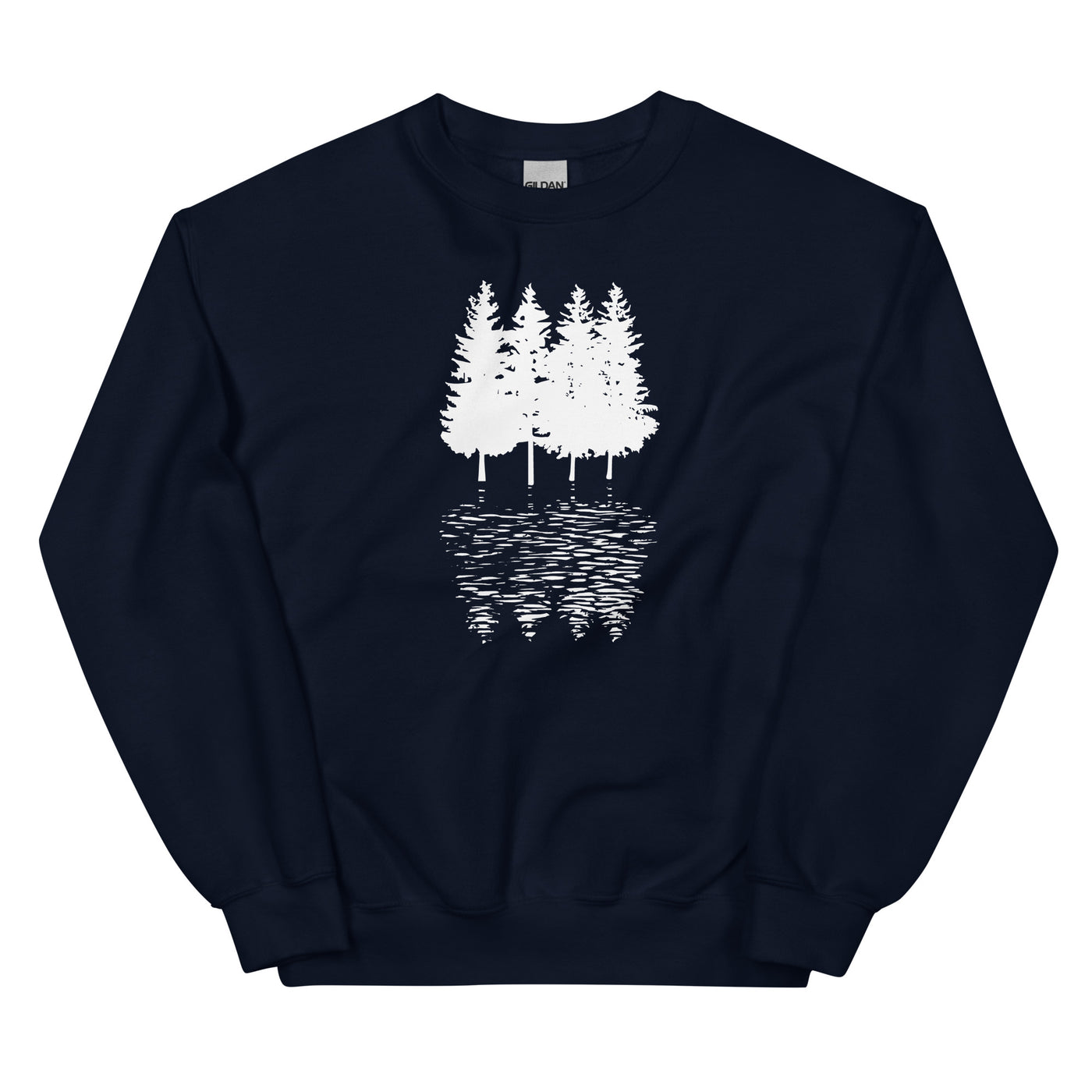 Bäume - Sweatshirt (Unisex) camping xxx yyy zzz Navy