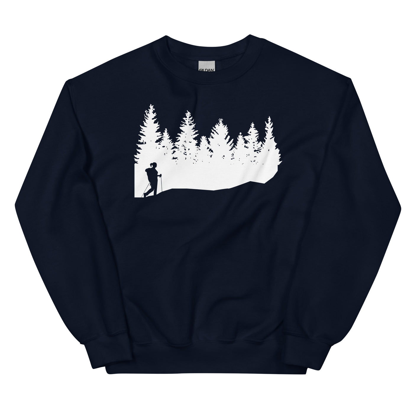 Bäume - Wandern - Sweatshirt (Unisex) wandern xxx yyy zzz Navy