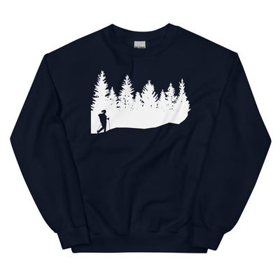 Bäume - Wandern - Sweatshirt (Unisex) wandern xxx yyy zzz Navy