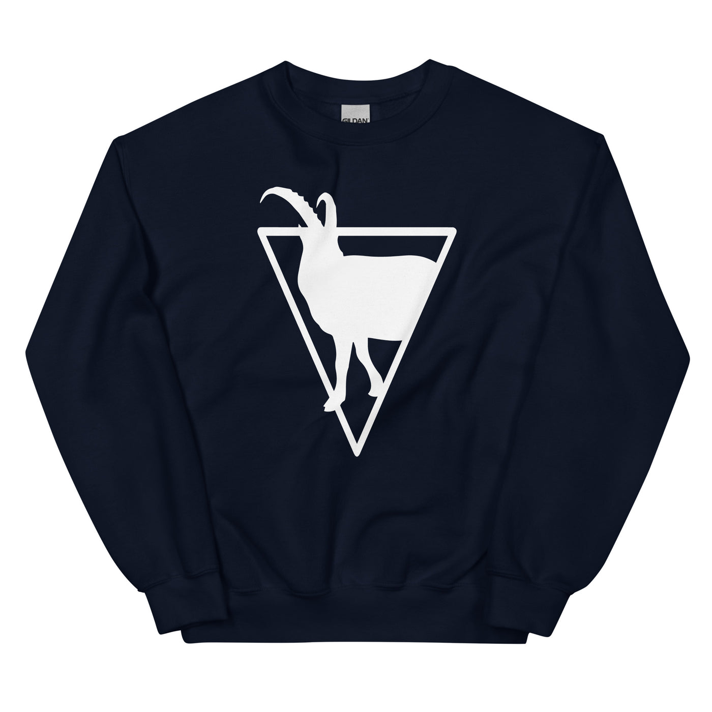 Triagnle - Goat - Sweatshirt (Unisex) berge xxx yyy zzz Navy