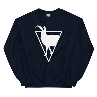 Triagnle - Goat - Sweatshirt (Unisex) berge xxx yyy zzz Navy