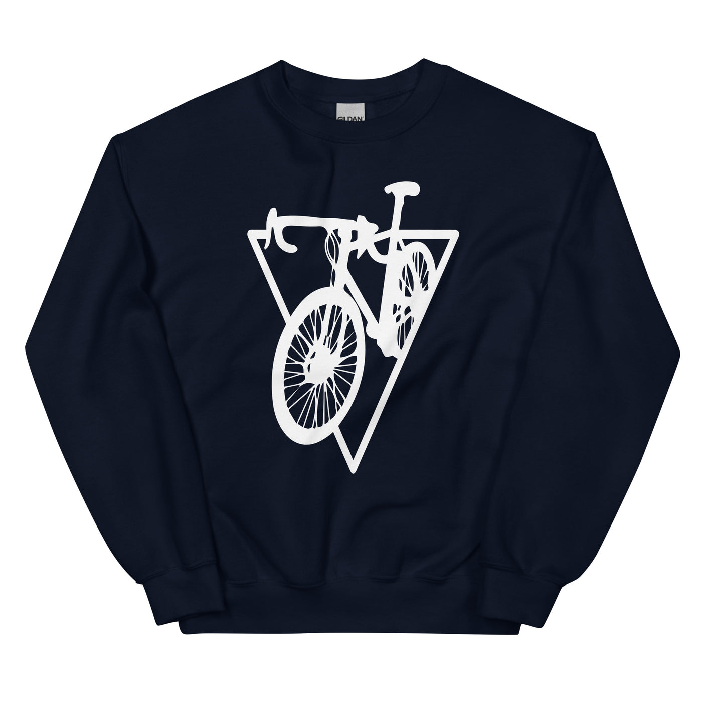 Dreieck - Radfahren - Sweatshirt (Unisex) fahrrad xxx yyy zzz Navy