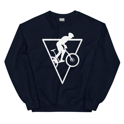 Dreieck - Radfahren - Sweatshirt (Unisex) fahrrad xxx yyy zzz Navy