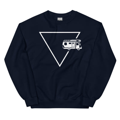 Dreieck 1 und Camping - Sweatshirt (Unisex) camping xxx yyy zzz Navy