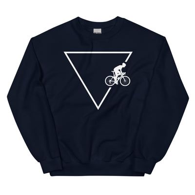 Dreieck 1 und Radfahren - Sweatshirt (Unisex) fahrrad xxx yyy zzz Navy