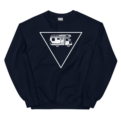 Dreieck und Camping - Sweatshirt (Unisex) camping xxx yyy zzz Navy