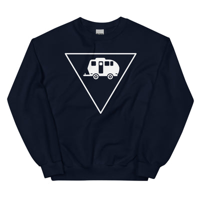 Dreieck und Camping - Sweatshirt (Unisex) camping xxx yyy zzz Navy