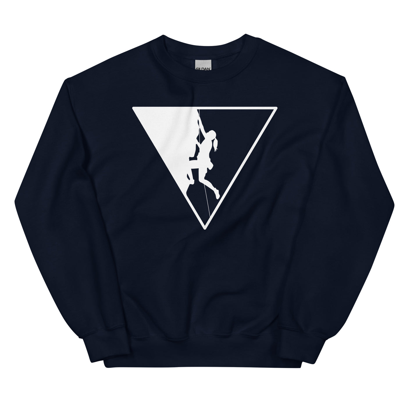 Dreieck und Klettern - Sweatshirt (Unisex) klettern xxx yyy zzz Navy